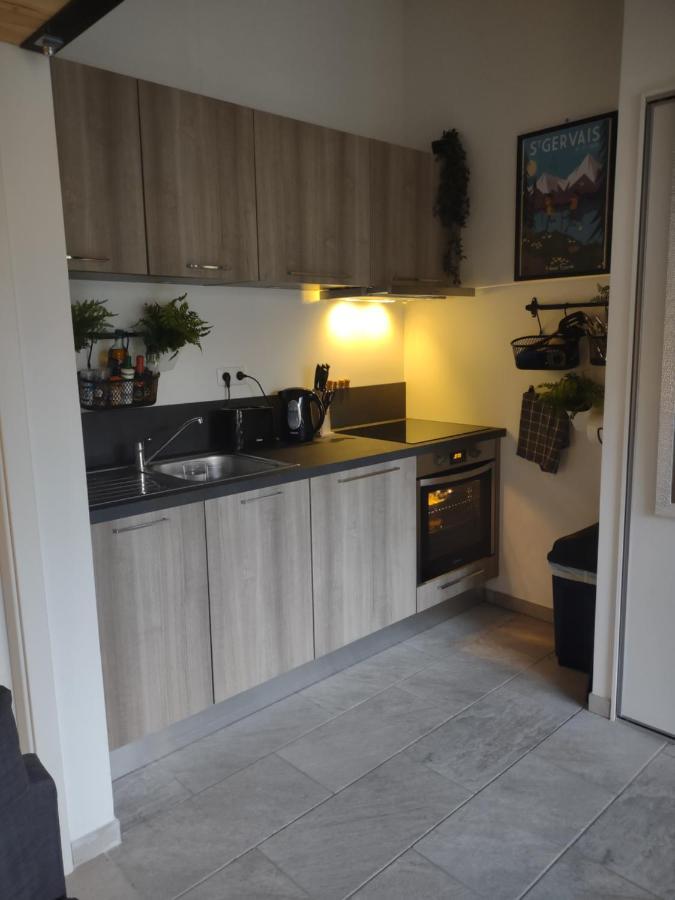 Roomy Studio Near Town And Ski Lift, Free Wifi And Parking Saint-Gervais-les-Bains Eksteriør billede
